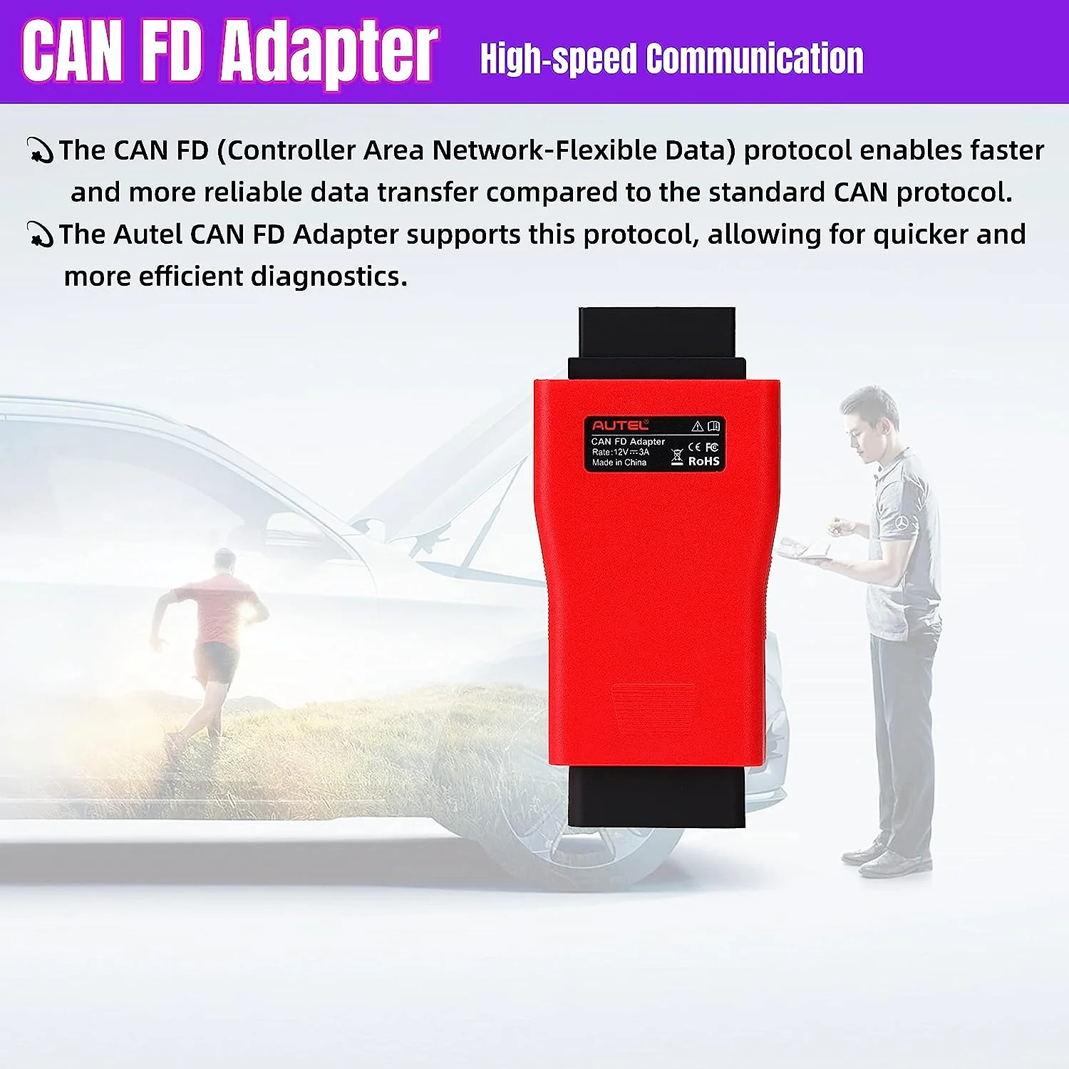 Autel CAN FD Adapter Compatible with Autel Scanner - Image 5