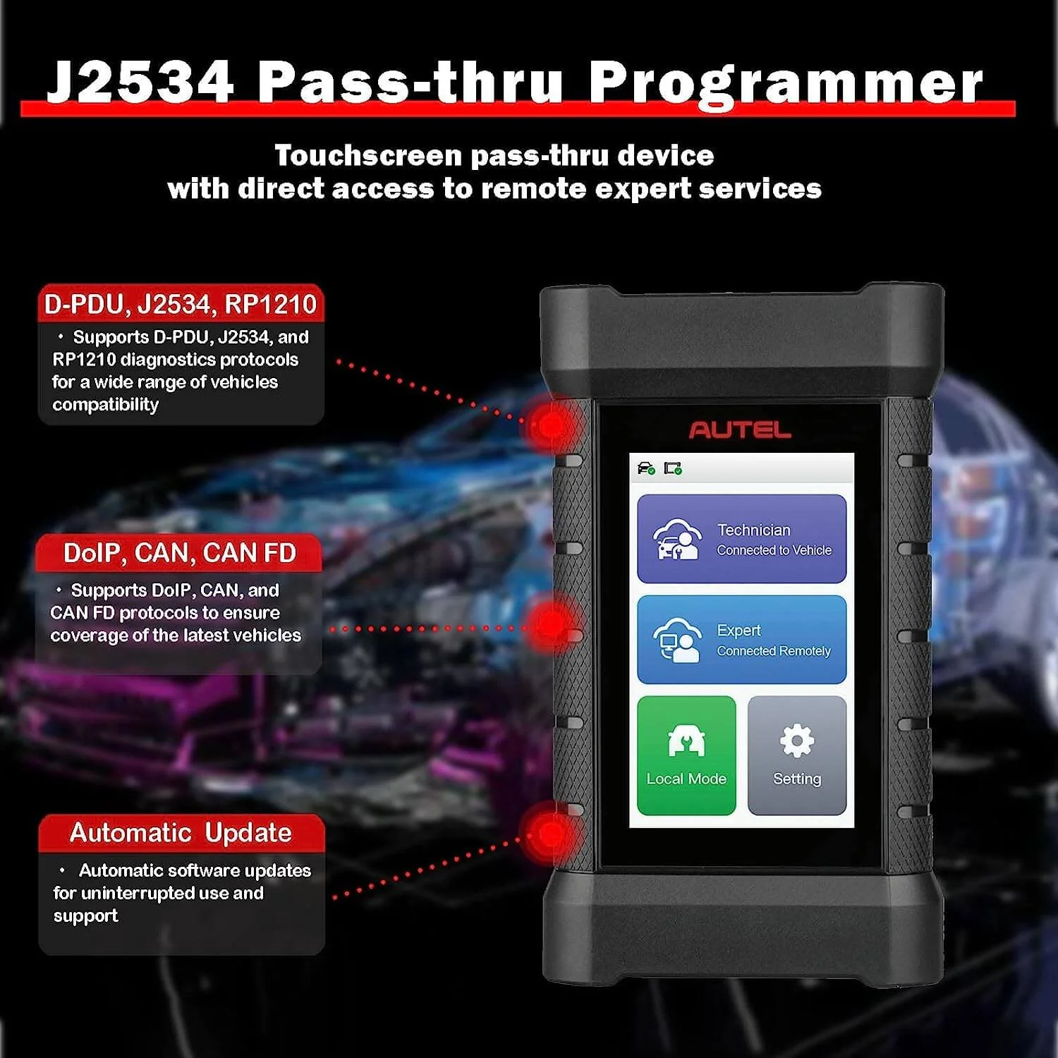 Autel MaxiFlash XLink J2534 ECU Programming tool - Image 3