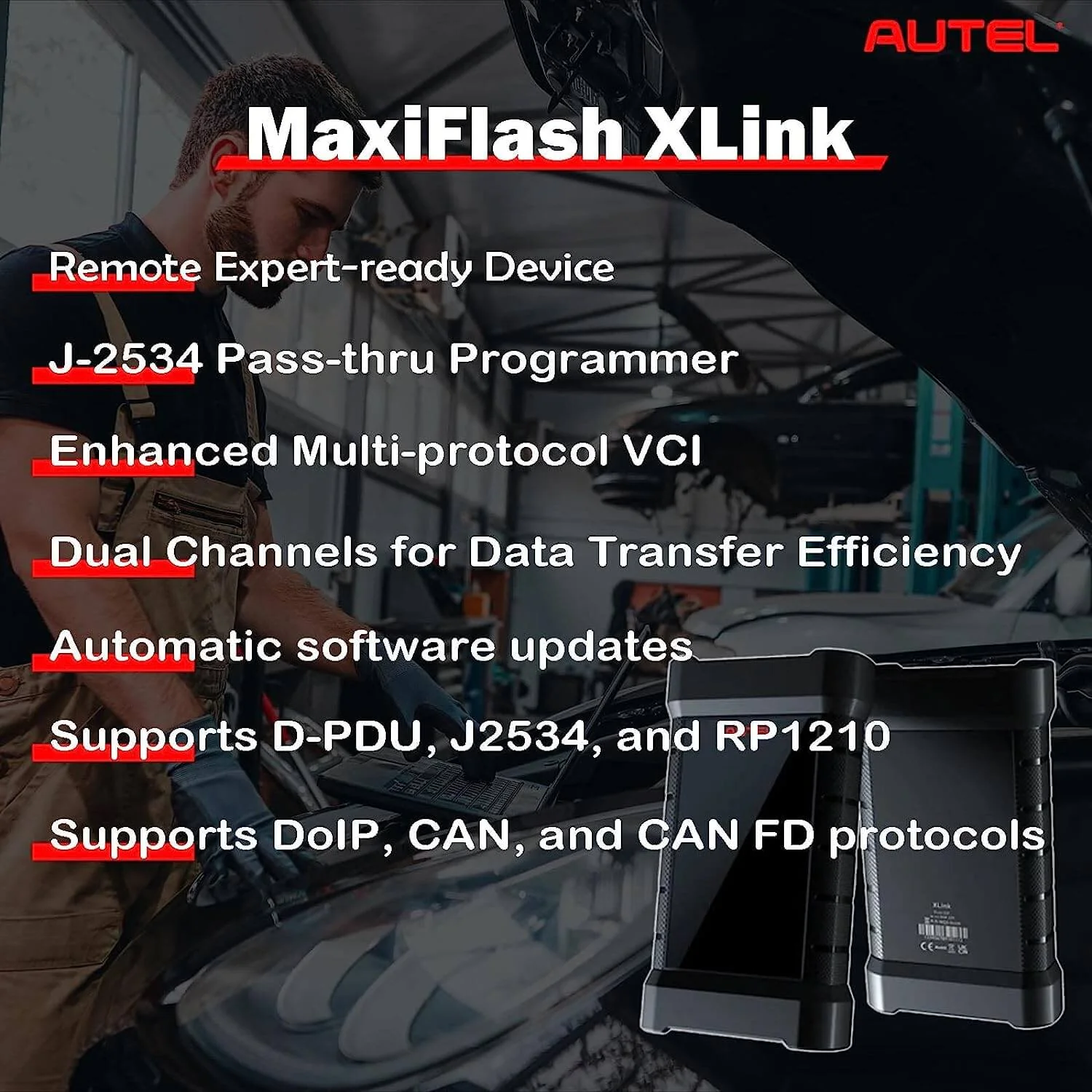 Autel MaxiFlash XLink J2534 ECU Programming tool - Image 4