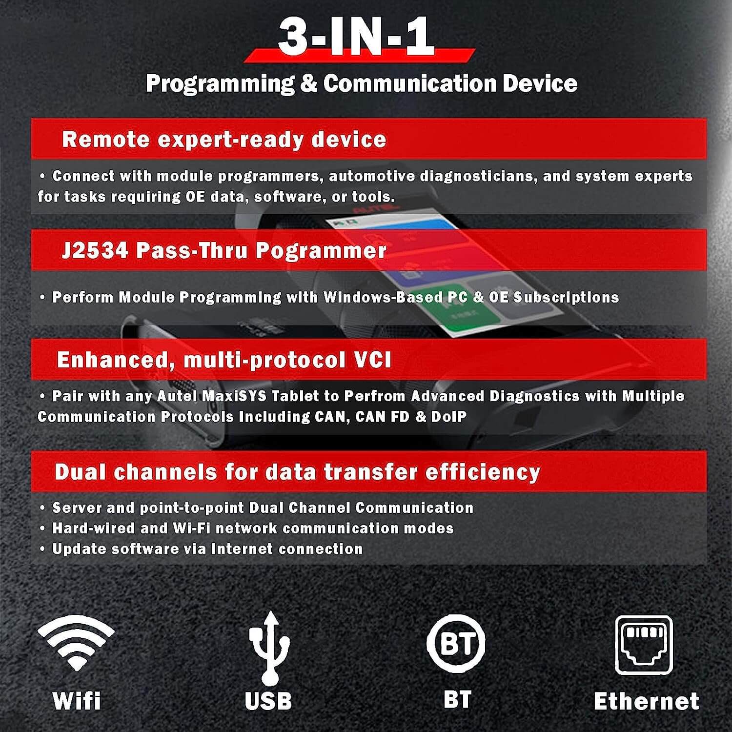 Autel MaxiFlash XLink J2534 ECU Programming tool - Image 5
