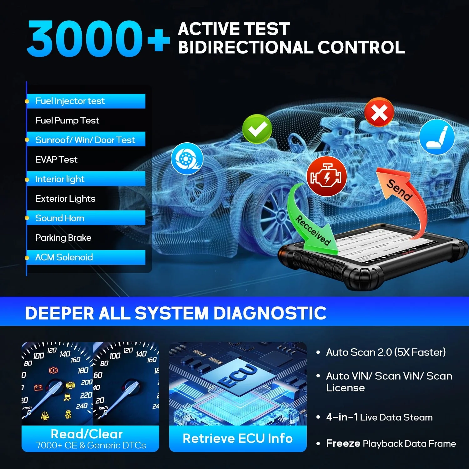 Autel MaxiCOM Ultra Lite- 2-year free software updates - Image 10