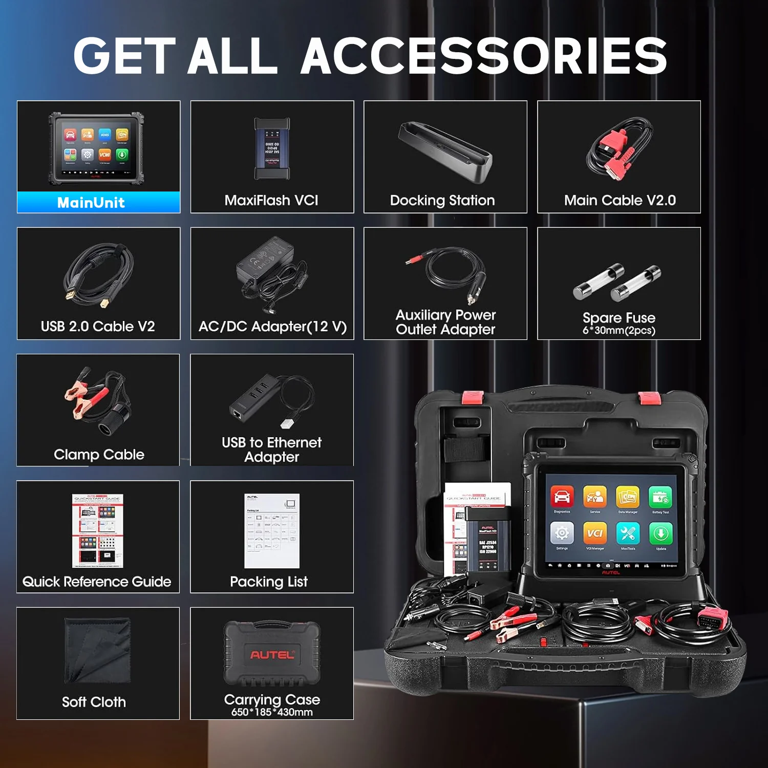 Autel MaxiCOM Ultra Lite- 2-year free software updates - Image 3