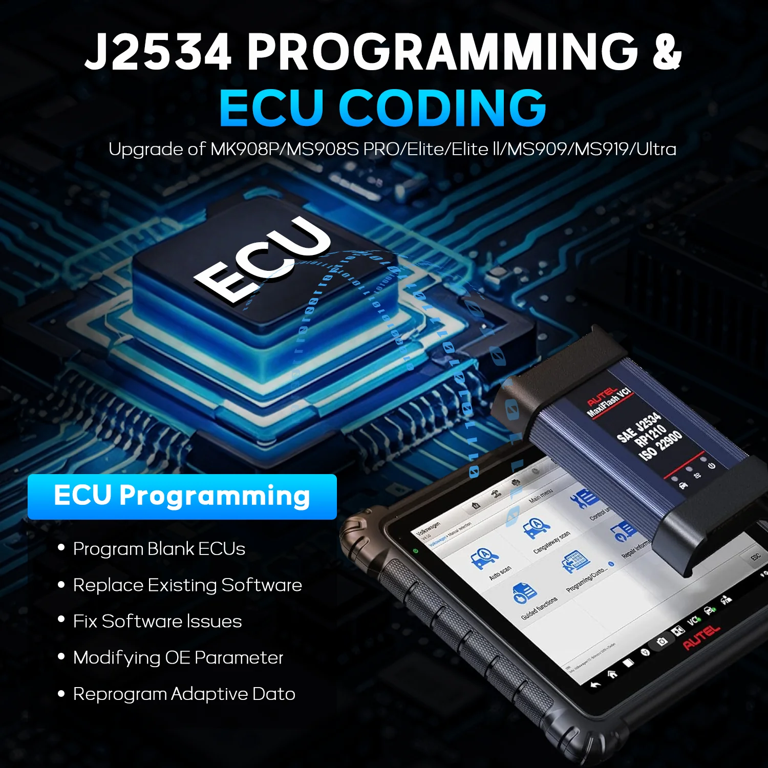 Autel MaxiCOM Ultra Lite- 2-year free software updates - Image 5