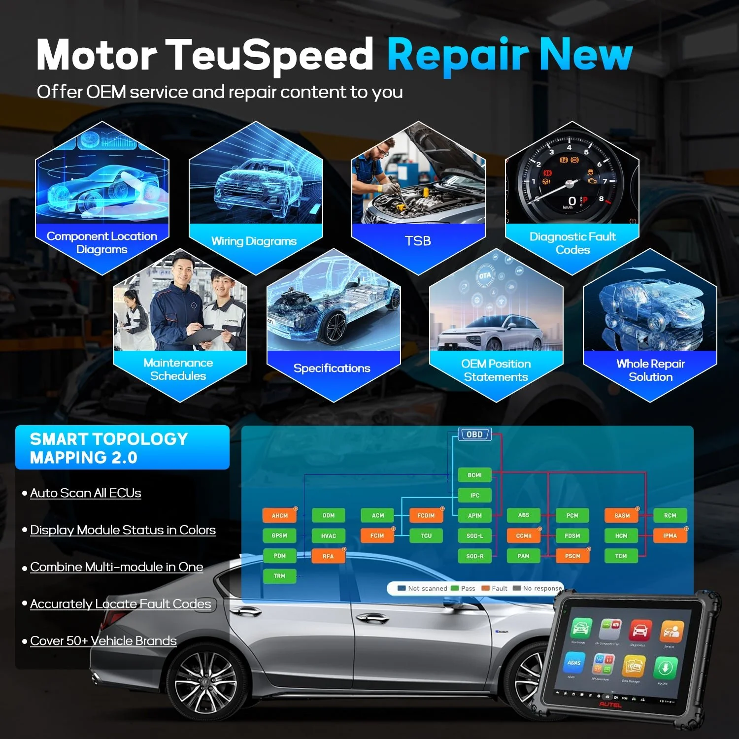 Autel MaxiCOM Ultra Lite- 2-year free software updates - Image 9