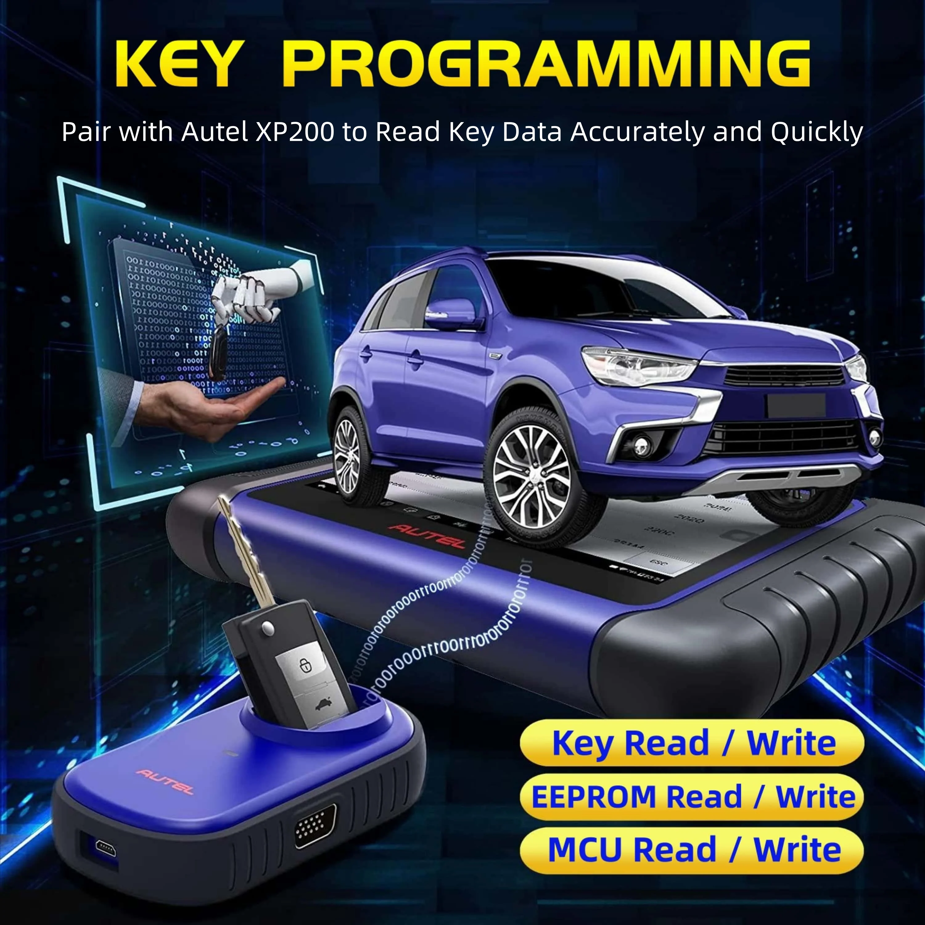 Autel MaxiIM IM508S Key Fob Programming Tool - Image 3