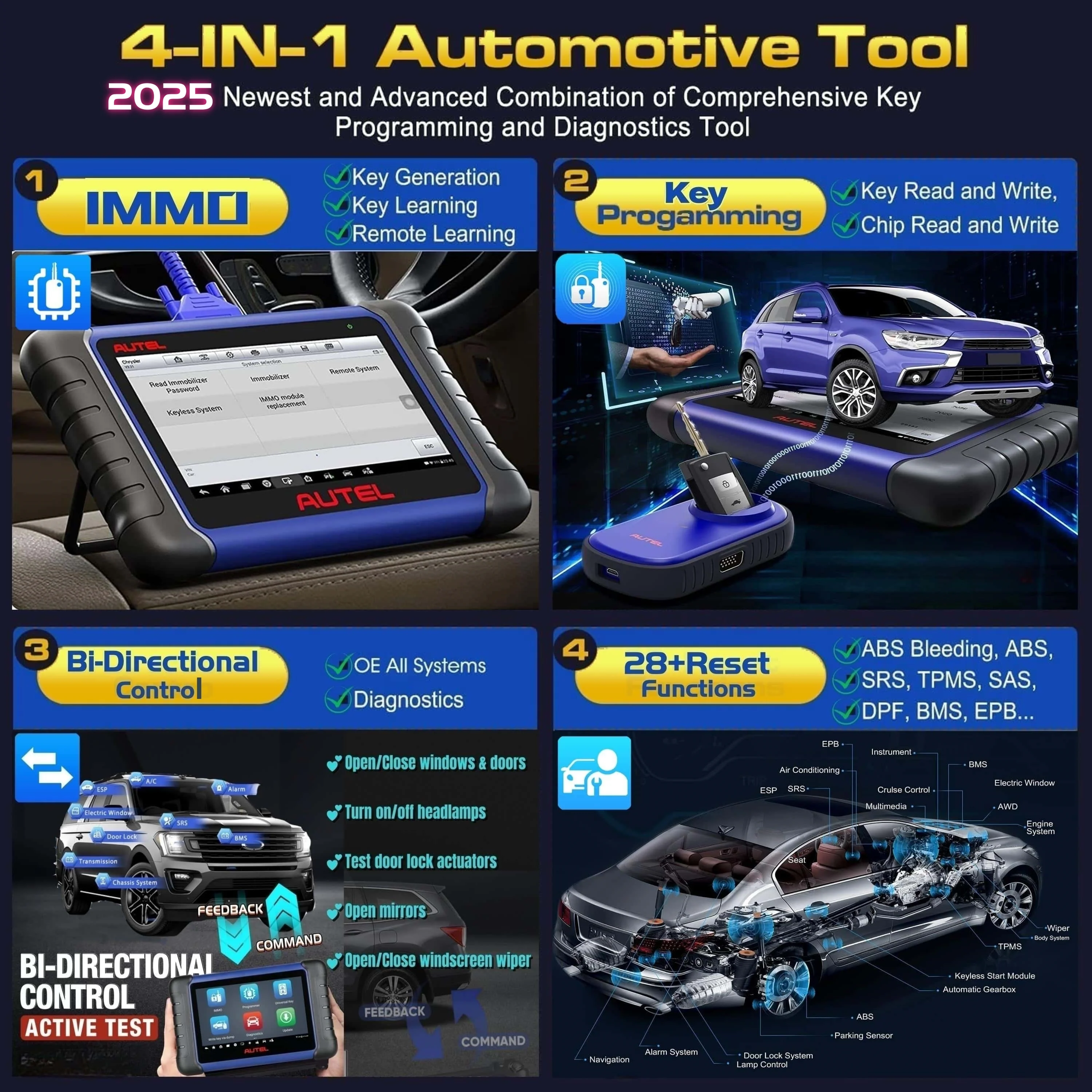 Autel MaxiIM IM508S Key Fob Programming Tool - Image 4