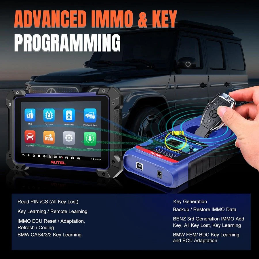 Autel MaxiIM IM608 Pro II Key Fob Programming Tool - Image 3