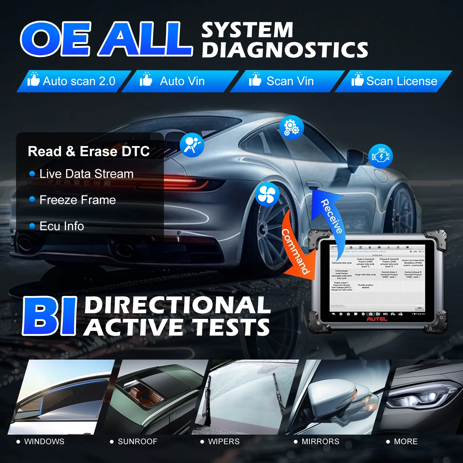 Autel MaxiSYS Elite II PRO- 2-year free software updates - Image 8