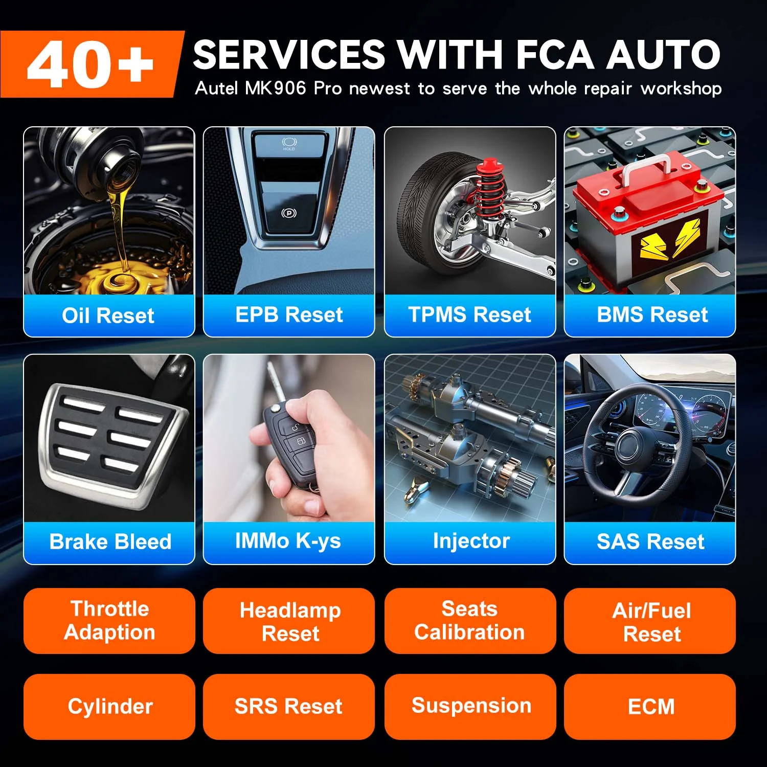 Autel MaxiSys MS906MAX Scanner, Upgrade Version of Ms906Pro  | US Version with Local Warranty &  Support New Arrival – 5-Year Update Version Now Available - Image 5