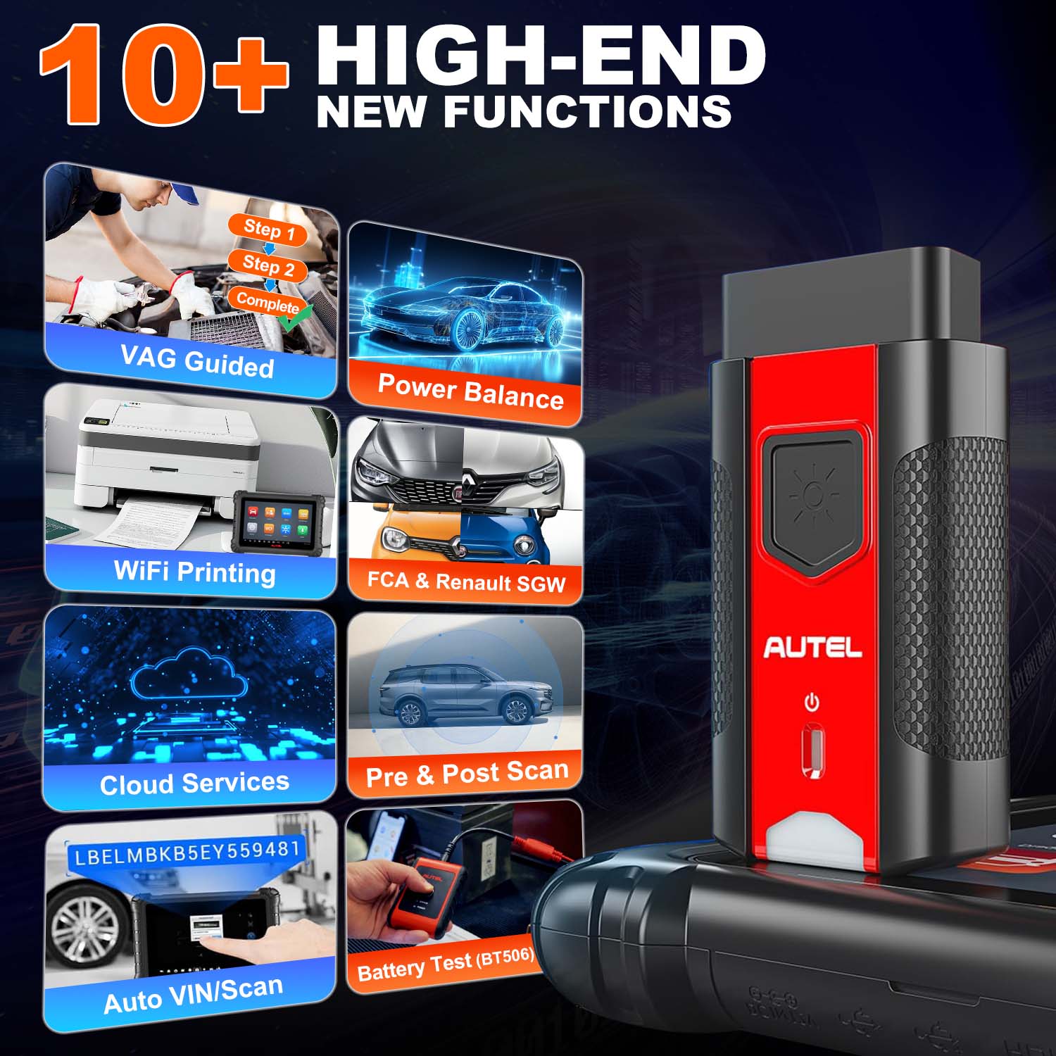 Autel MaxiSys MS906MAX Scanner, Upgrade Version of Ms906Pro  | US Version with Local Warranty &  Support New Arrival – 5-Year Update Version Now Available - Image 6