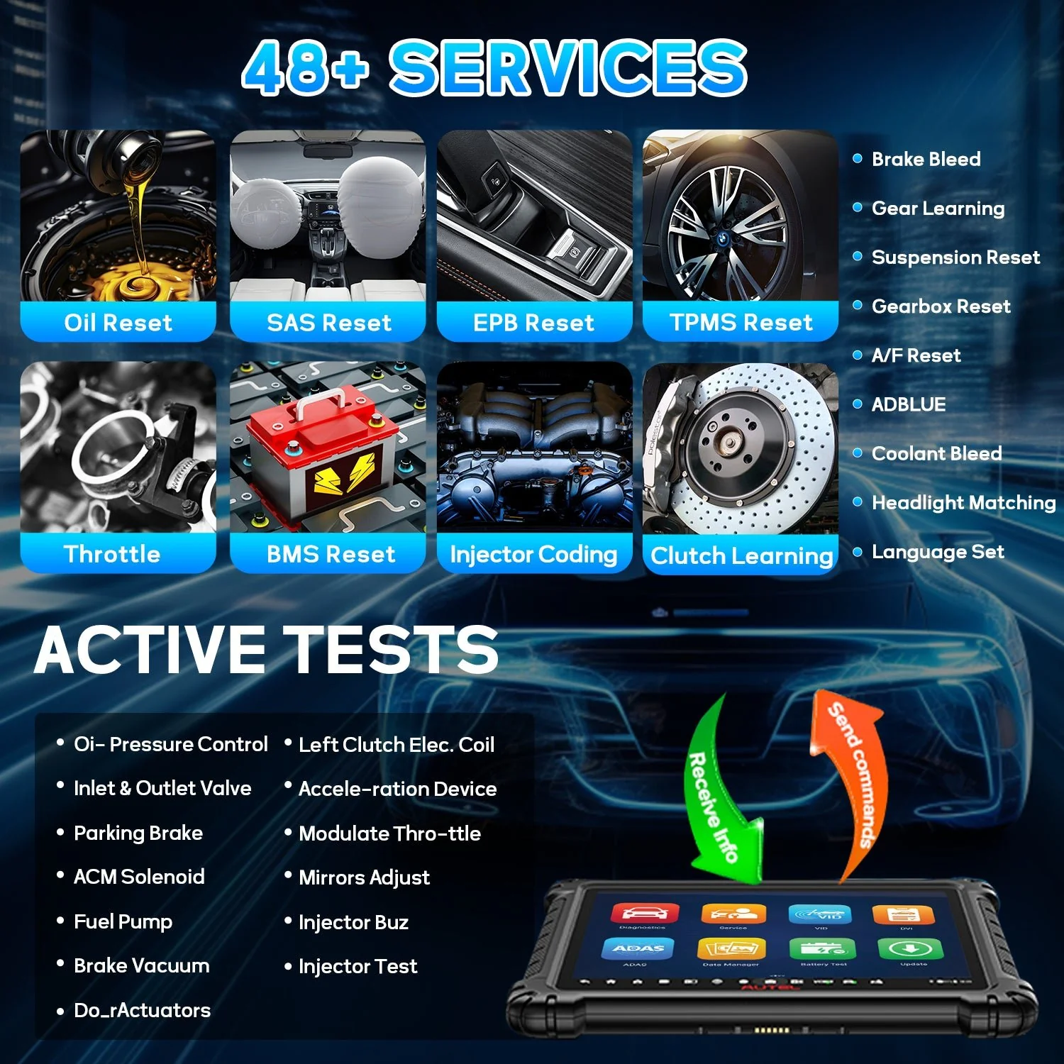 Autel MaxiSYS MS909 S2 – Advanced Diagnostic Tablet with ECU Coding, Topology Mapping & Intelligent Diagnostics - Image 6
