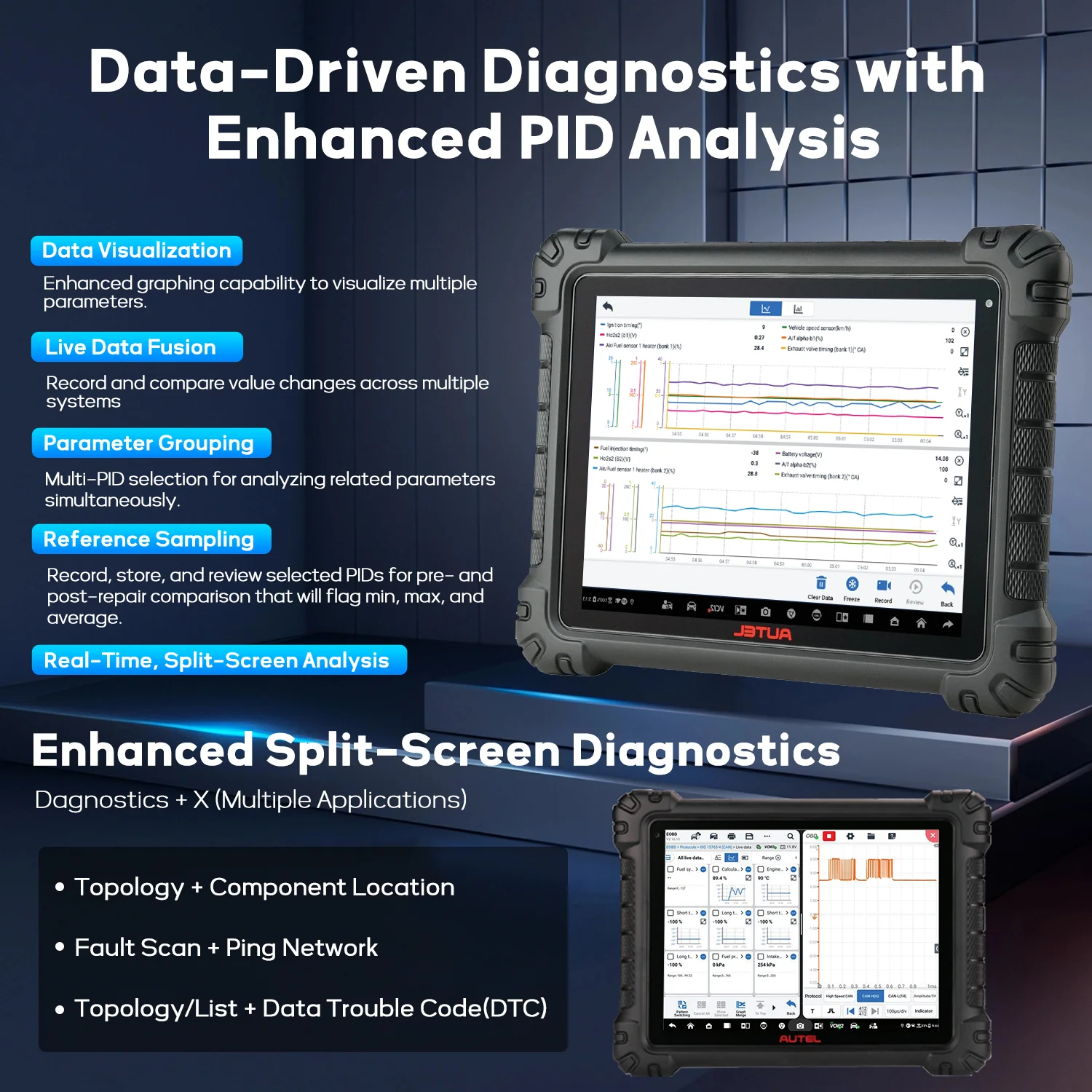 Autel MaxiSYS MS909 S2 – Advanced Diagnostic Tablet with ECU Coding, Topology Mapping & Intelligent Diagnostics - Image 9