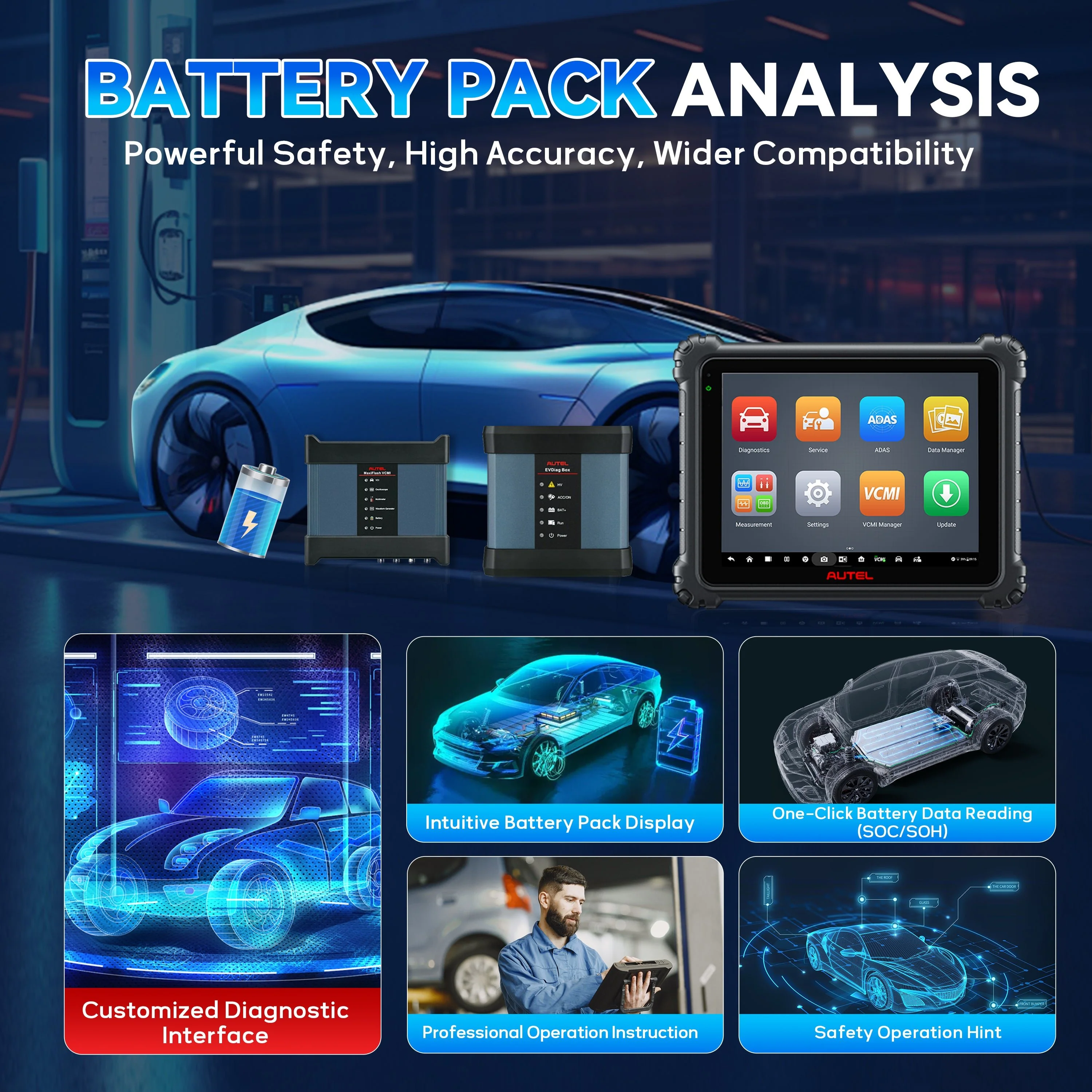 Autel MaxiSys Ultra EV High-Voltage System Diagnostic Scanner  | US Version with Local Warranty &  Support - Image 5