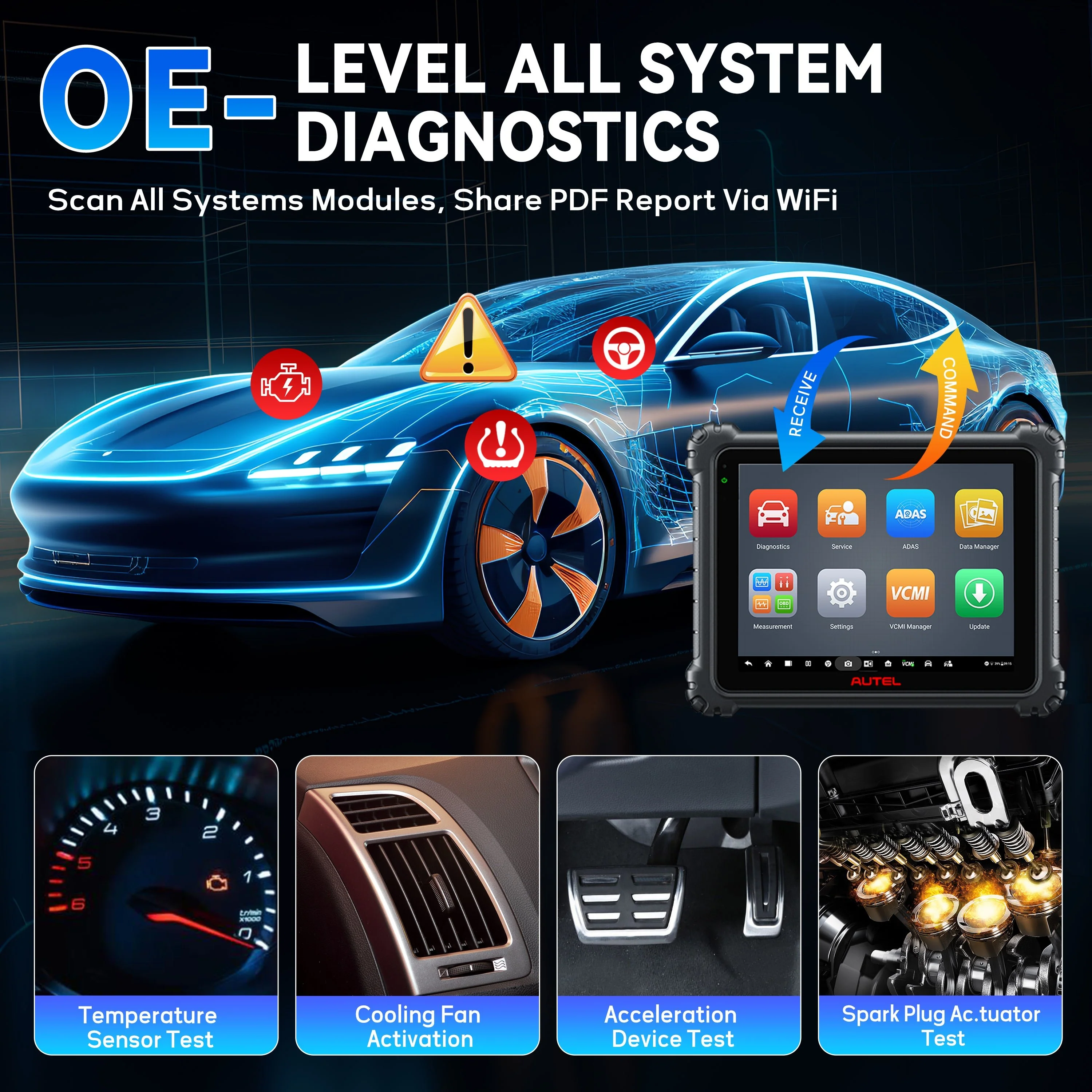 Autel MaxiSys Ultra EV High-Voltage System Diagnostic Scanner  | US Version with Local Warranty &  Support - Image 9