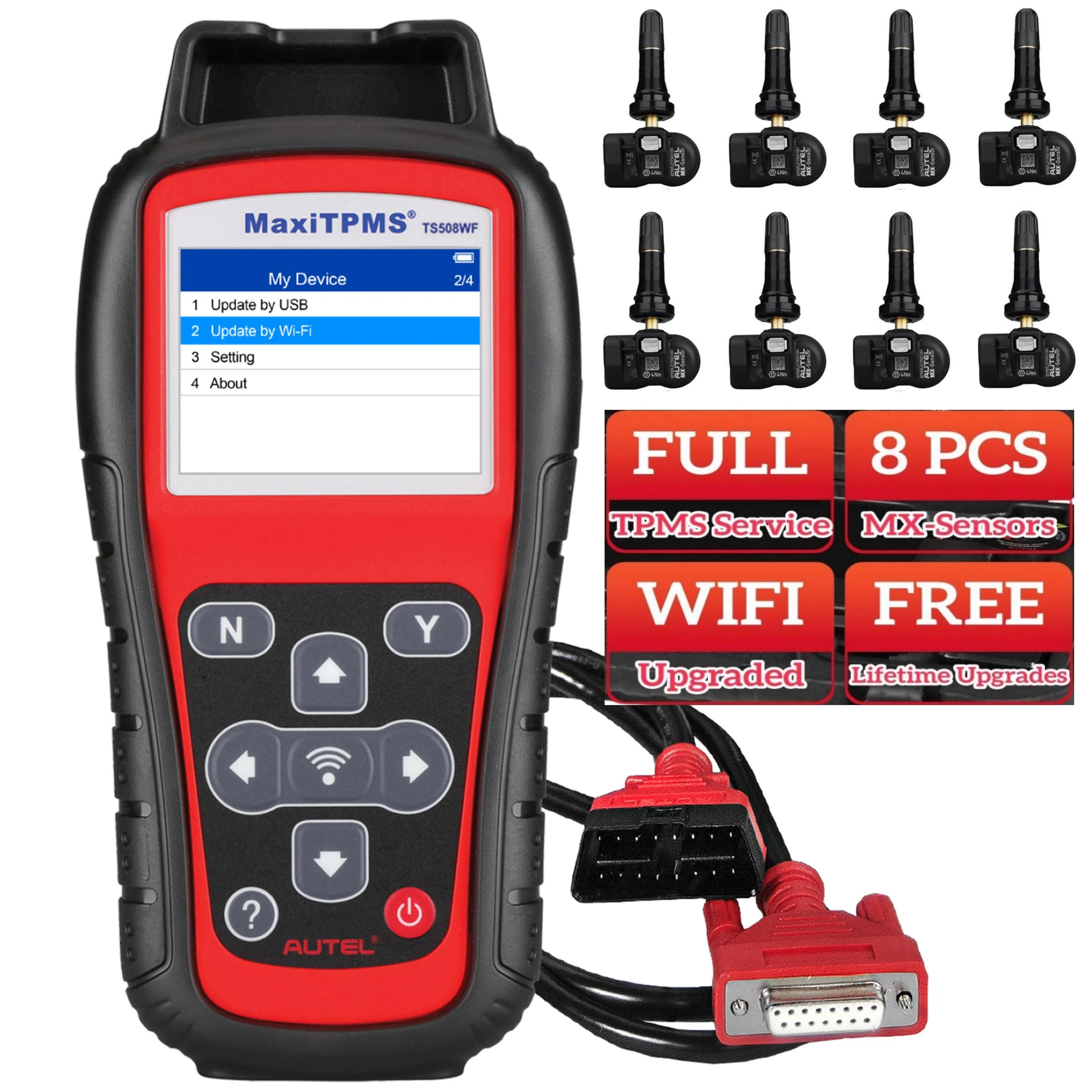 Autel MaxiTPMS TS508WF TPMS Programming Tool - Image 12