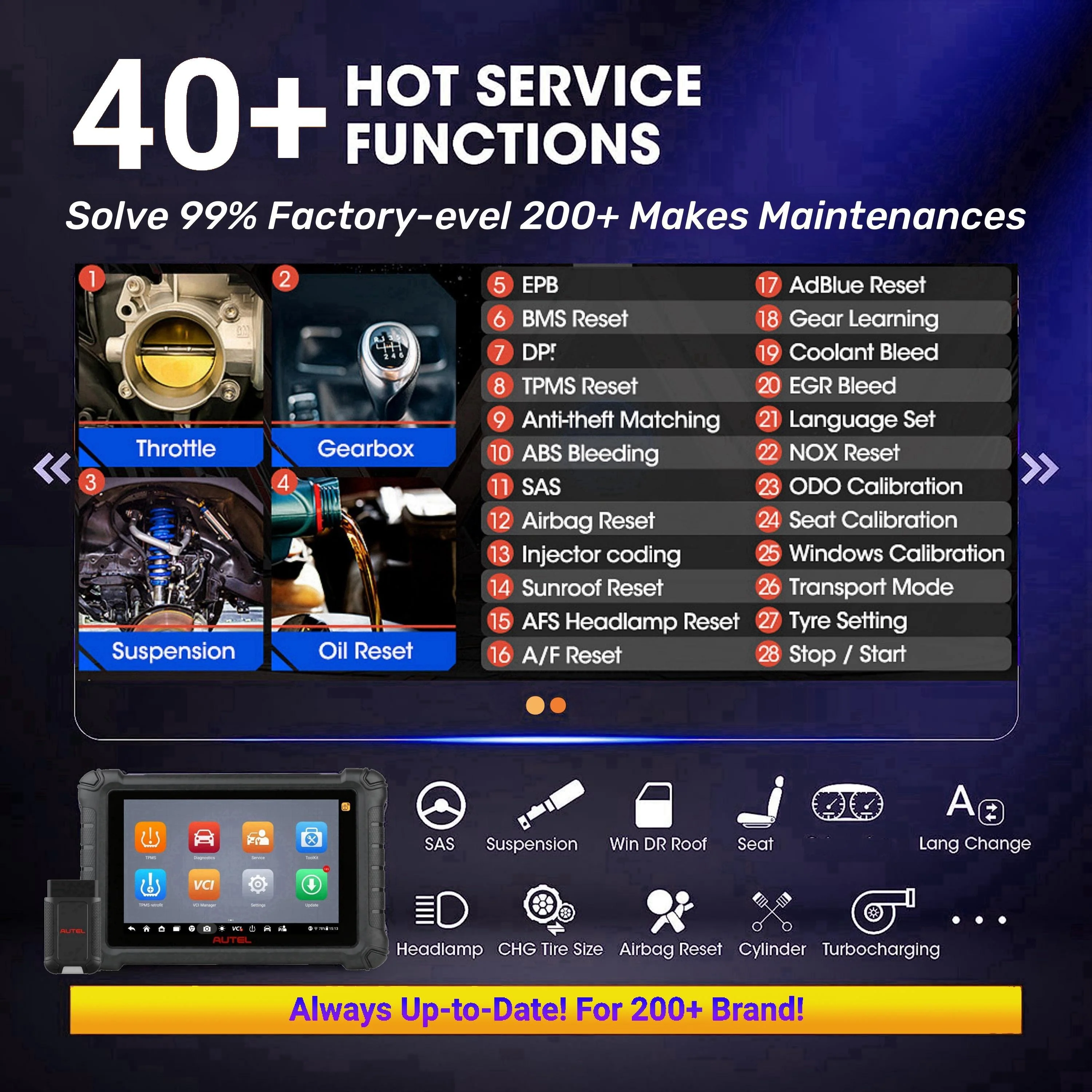 Autel MaxiTPMS TS900, same as MK900TS-BT, MK900TS, upgraded version of the TS608, MK900BT, MK900  | US Version with Local Warranty &  Support - Image 4